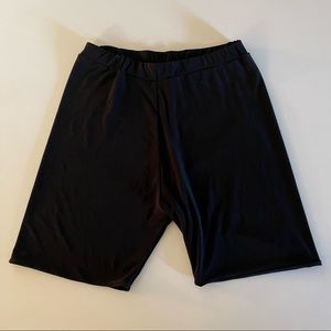 High Rise Black Shorts